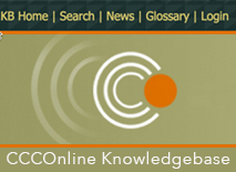 CCCOnline Knowledgebase