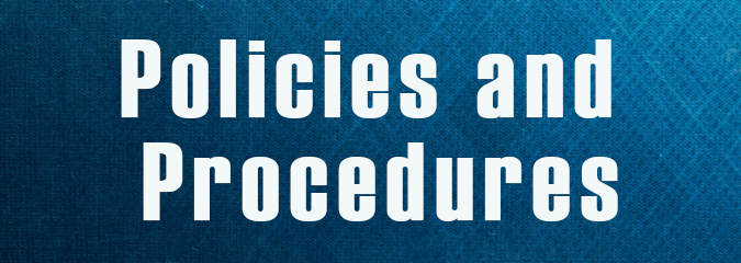 Policies and Procedures